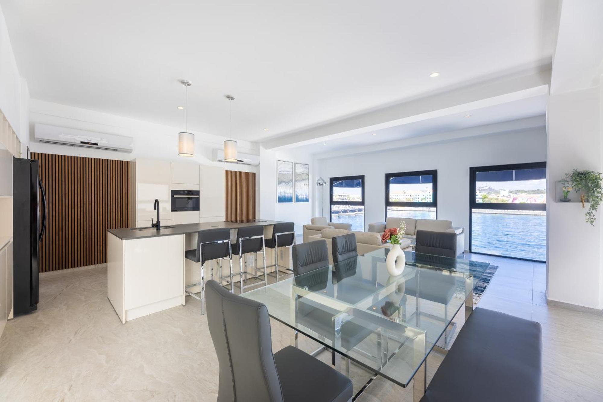 Handelskade Penthouse Willemstad Bagian luar foto