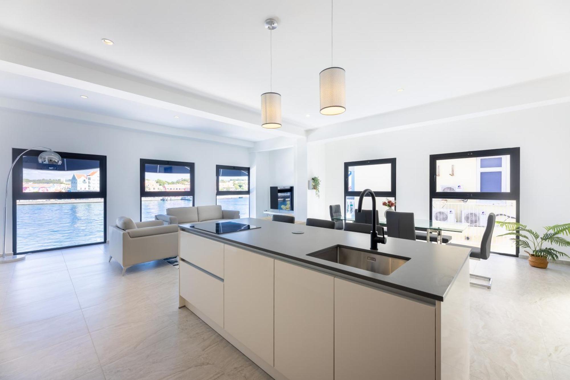 Handelskade Penthouse Willemstad Bagian luar foto