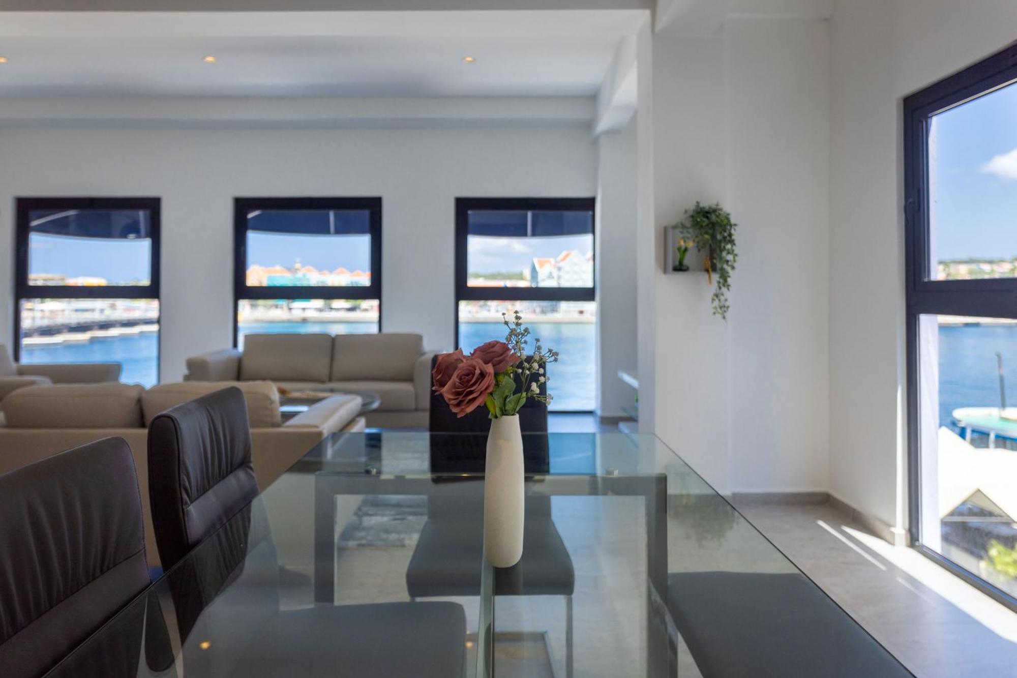 Handelskade Penthouse Willemstad Bagian luar foto