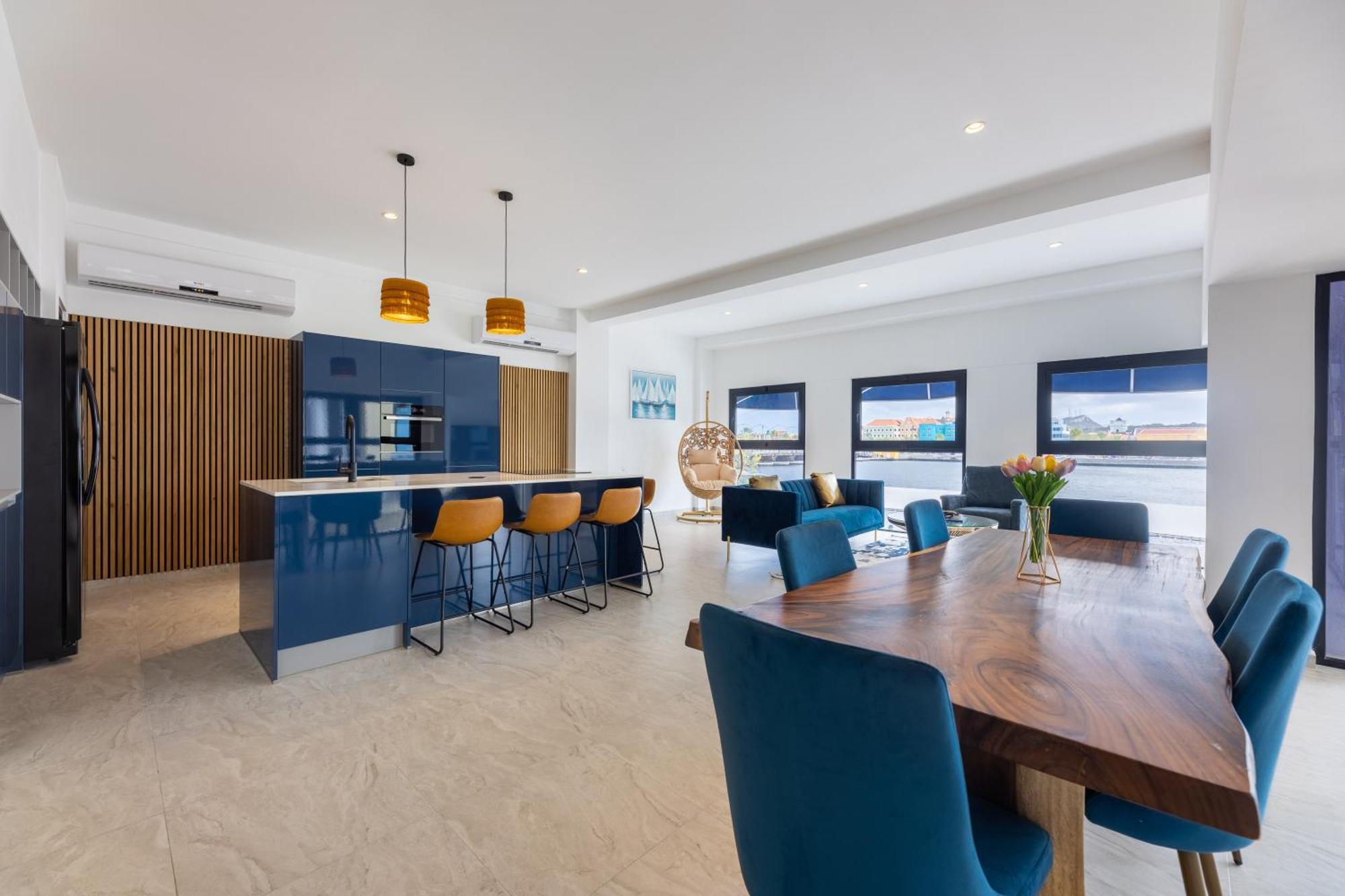 Handelskade Penthouse Willemstad Bagian luar foto