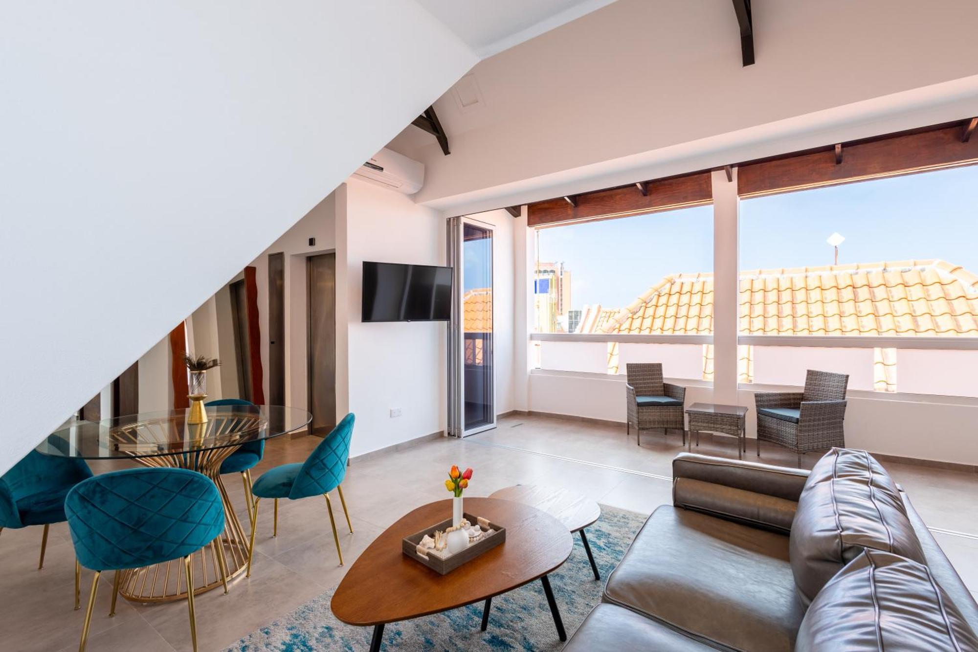 Handelskade Penthouse Willemstad Bagian luar foto
